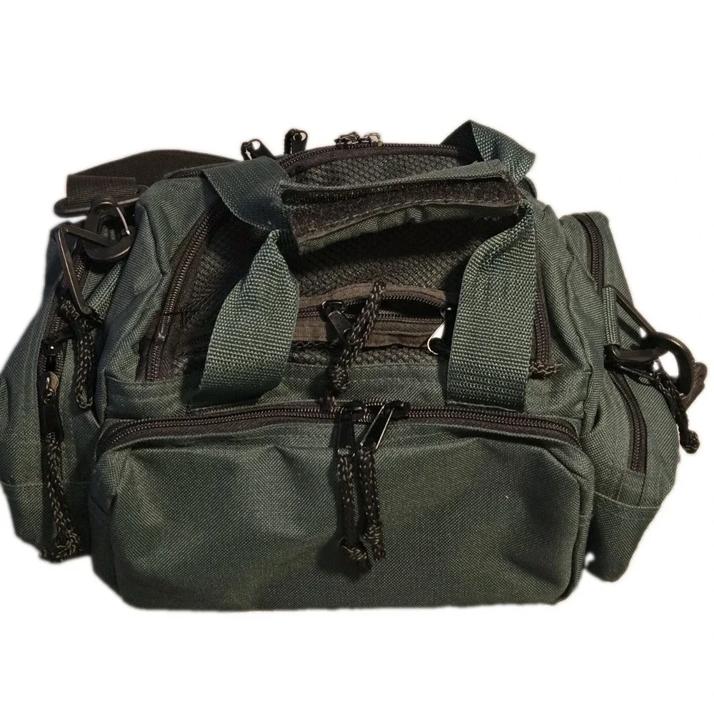 Cabela's Outdoor Gear Green Utility Duffle Bag Travel Fishing Camping Small Tote